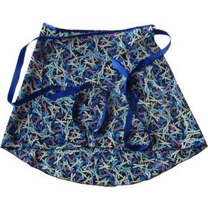Dragonfly Wrap Ballet Dance Yoga Skirt Fishtail Medium Large Made in America NWT